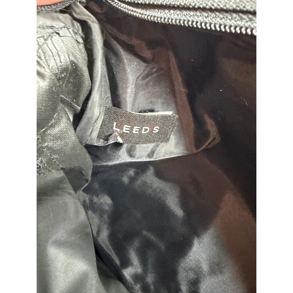 Leeds Lexis Publishing Black Canvas Messenger Computer Bag North West Zipper